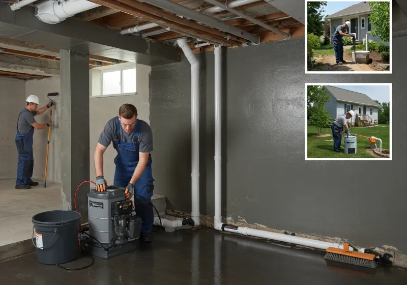 Basement Waterproofing and Flood Prevention process in Lapel, IN